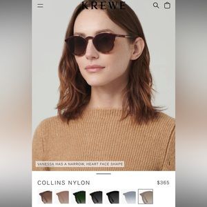 Krewe Collins Sunglasses mirrored